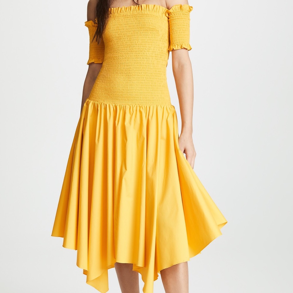 Petersyn Yellow Jackie Dress NWT Size Small 2,4